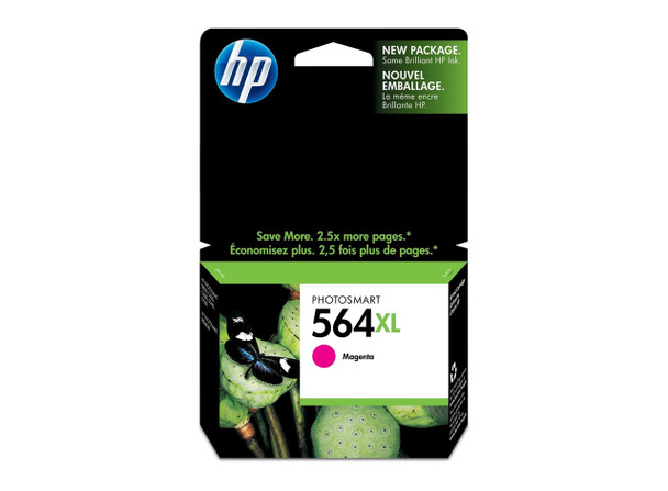 HP 564XL MAGENTA INK 750 PAGE YIELD FOR D5400