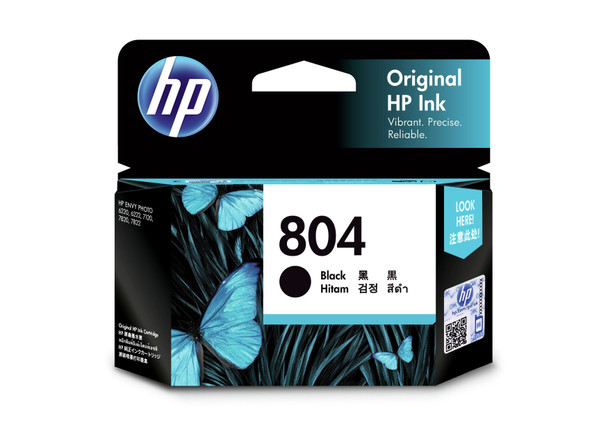 HP 804 Black Original Ink Cartridge