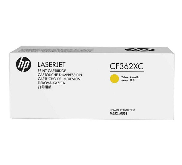 HP 508X High Yield Yellow Contract Original LaserJet Toner Cartridge