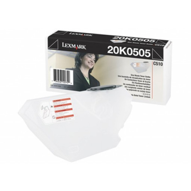 Lexmark 20K0505 Waste Toner BOTTLE Yield 12,000 Pages for C510
