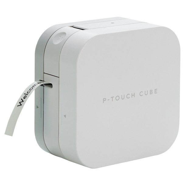 Brother PT-P300BT P-Touch 3.5-12mm Bluetooth Cube Label Printer