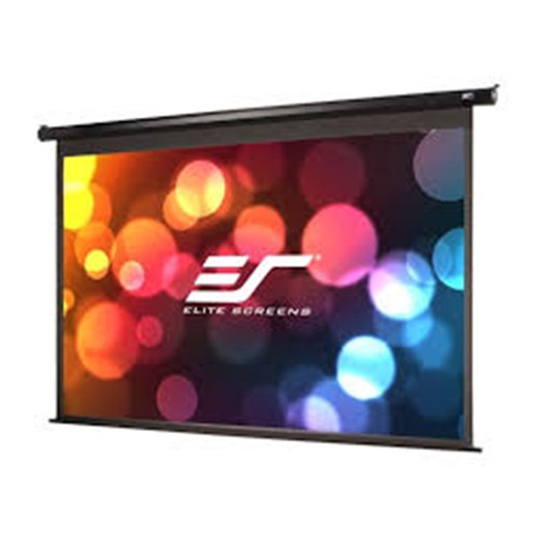 150" MOTORISED 16:9 PROJECTOR SCREEN WITH IR CONTROL, RJ45 & 3-WAY SWITCH, SPECTRUM