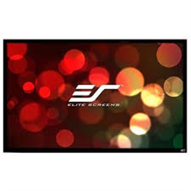 110" FIXED FRAME 16:9 SCREEN 1080P / FHD WEAVE ACOUSTICALLY TRANSPARENT - EZFRAME