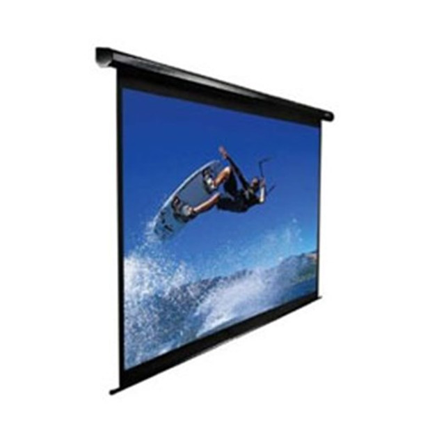 165" MOTORISED 4:3 PROJECTOR SCREEN, IR & RF CONTROL, RJ45 12V TRIGGER & SWITCH, VMAX2