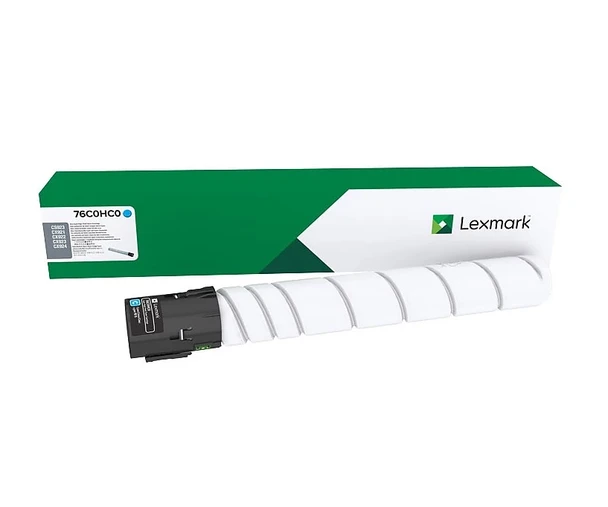 Lexmark 76C0HC0 High Yield Cyan Toner Cartridge Genuine for CX921 CX922 CX923 CS923