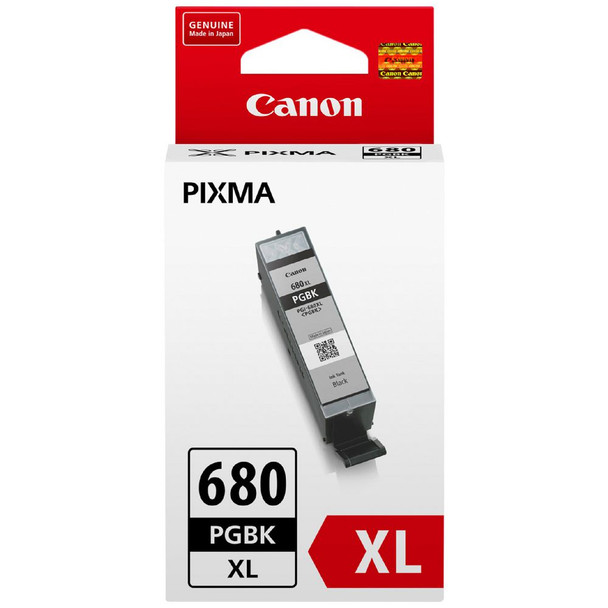 Canon PGI-680XLBK Black Ink Tank High Yield Genuine for TR7560/TR8560/TS8160/TS9160