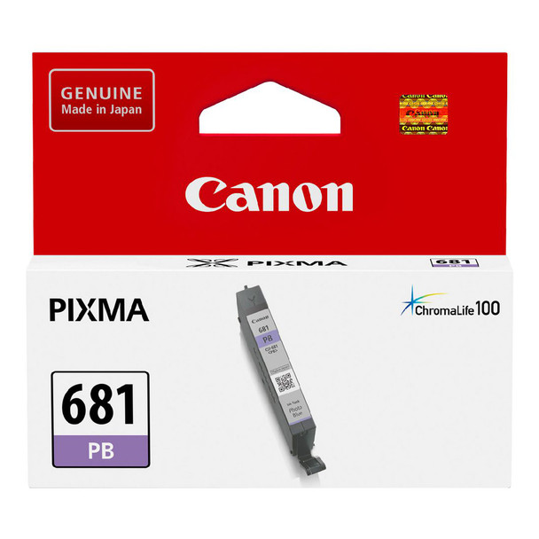 Canon CLI-681PB Photo Blue Ink Tank Genuine for TS8160/TS9160
