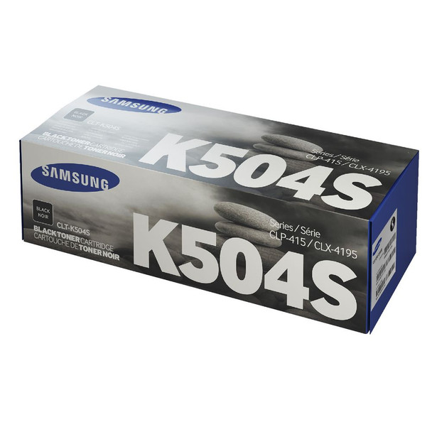 Samsung CLT-K504S Black Toner Cartridge for CLP-415, CLX-4170 - 2,500 Pages