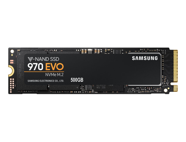 Samsung SSD 970 EVO NVMe M.2 500GB, V-NAND (2280), 5-Years Warranty