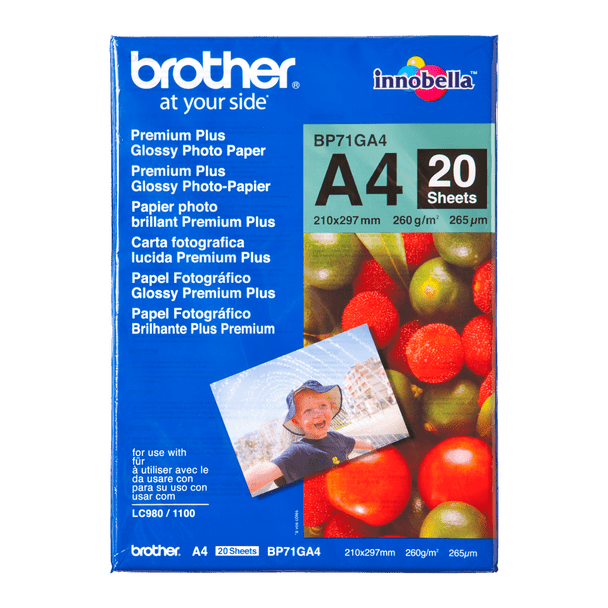 Brother BP71GA4 Glossy Photo Paper