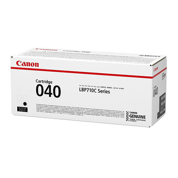 Canon CART040BK Black Toner Cartridge Genuine for LBP712CX
