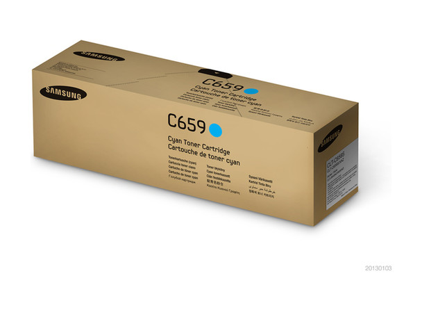 Samsung CLT-C659S Cyan Toner Cartridge