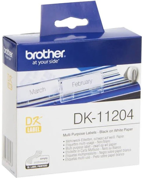 Brother DK11204 White Label