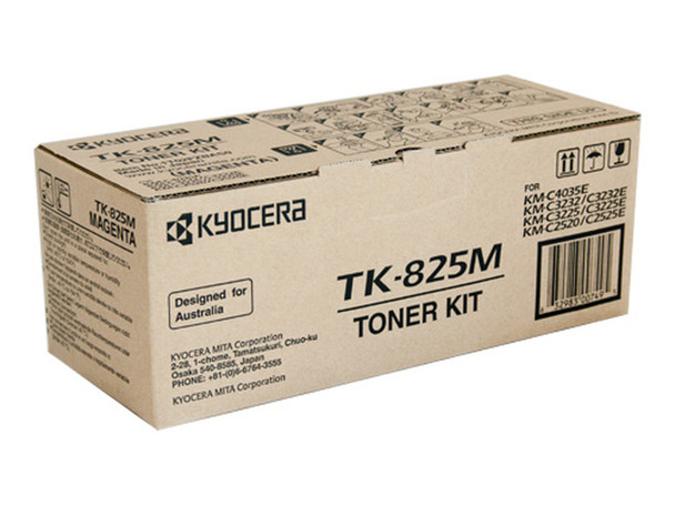 Kyocera TK825 Magenta Toner