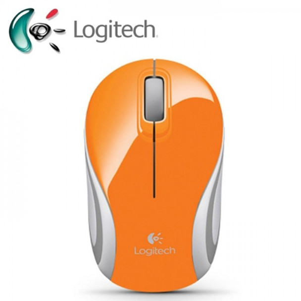 Logitech Wireless Mini Mouse M187 - Orange