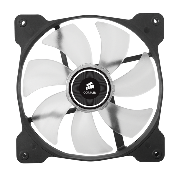 Corsair The Air Series SP 140 LED High Static Pressure Fan Cooling, White, Dual Pack