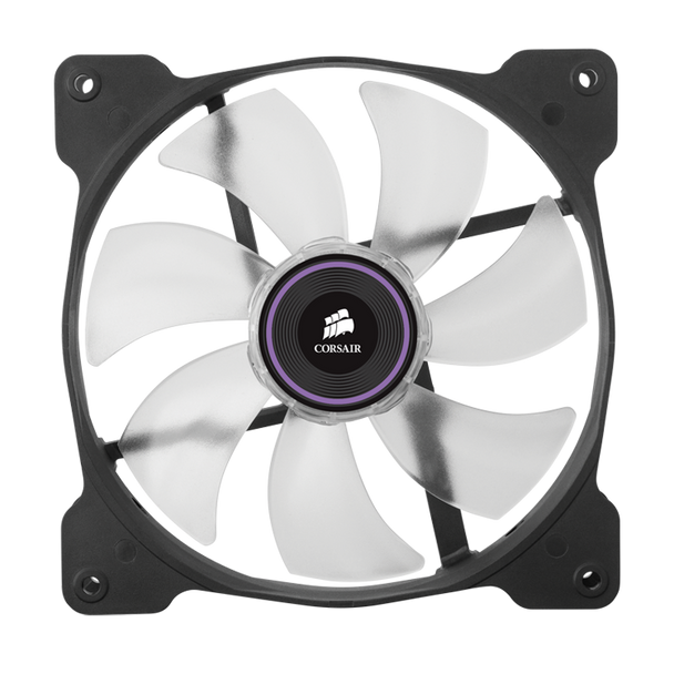 Corsair The Air Series SP 140 LED High Static Pressure Fan Cooling, purple, Dual Pack