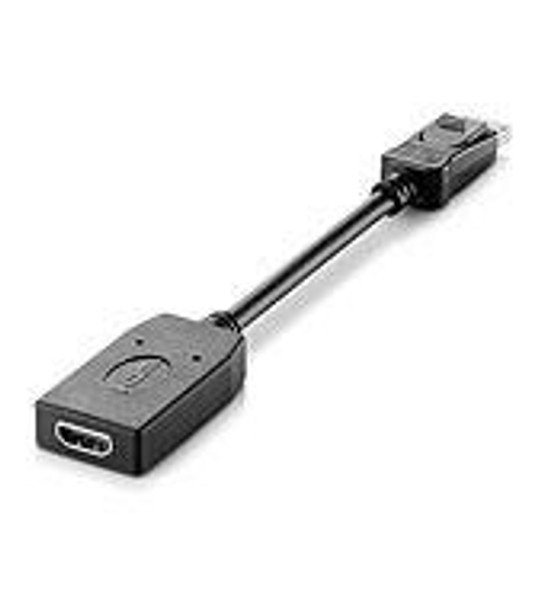 HP DisplayPort to HDMI 1.4 Adapter, 1 Year Limited Warranty
