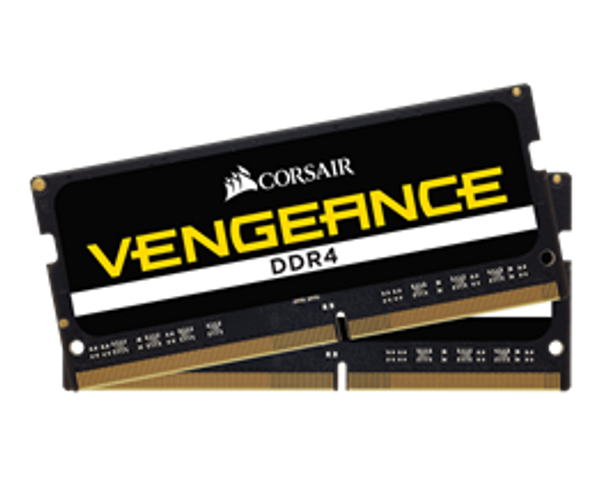 CORSAIR Vengeance 32GB (2x16GB) DDR4 DRAM SODIMM 3000MHz Unbuffered 16-18-18-39 Black PCB 1.2V