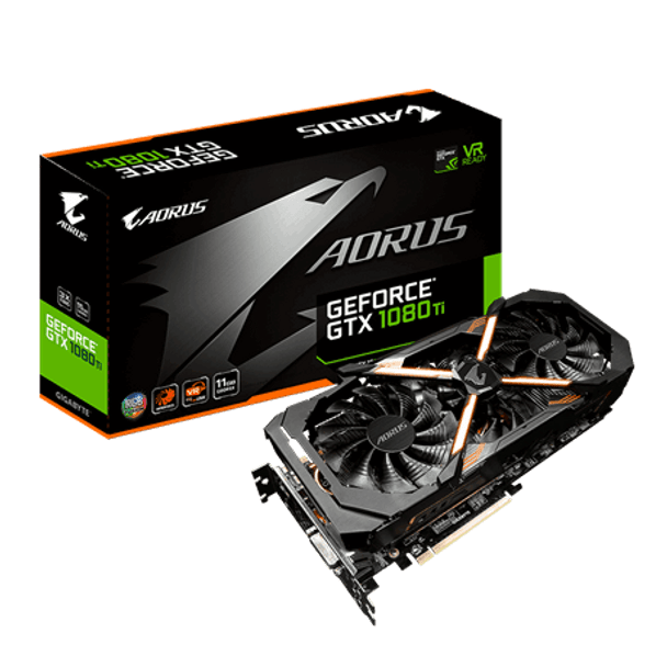 AORUS GeForce GTX 1080 Ti 11G GDDR5X, 1 x DVI-D, 3 x HDMI-2.0b, 3 x DP-1.4, 7680x4320, ATX