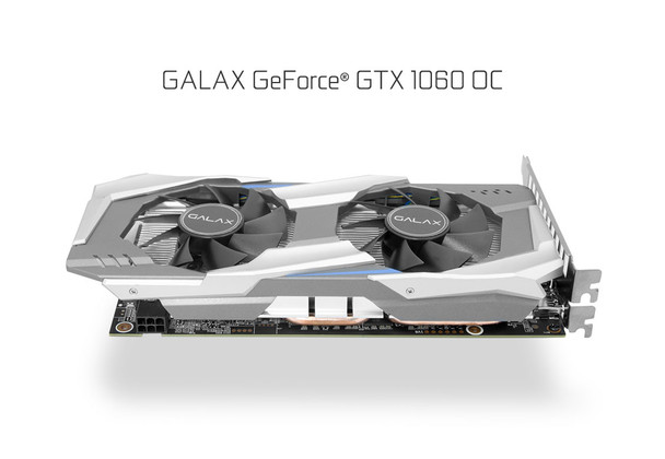GALAX GeForce GTX 1060 OC 3GB, 192-bit GDDR5 - DP 1.4, HDMI 2.0b, Dual Link-DVI-D, 7680x4320