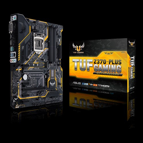 ASUS TUF Z370 Plus Gaming LGA 1151 Intel Z370 HDMI SATA 6Gb/s USB 3.1 ATX Motherboard