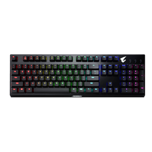 AORUS K9-RED Keyboard RGB, Flaretech Optical Switch-RED, Water-resistant