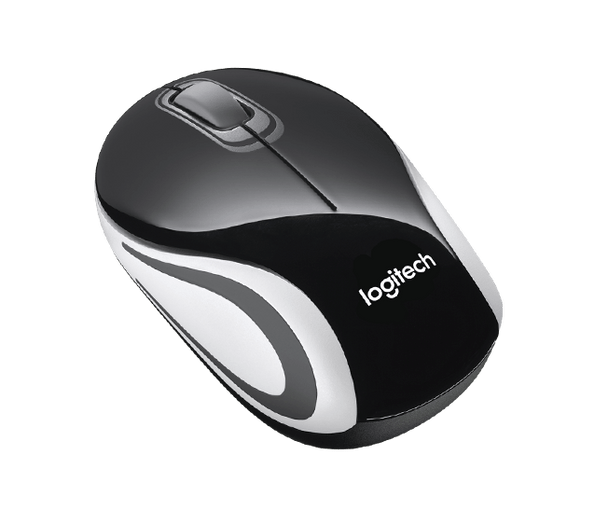 Logitech Wireless Mini Mouse M187 - Black