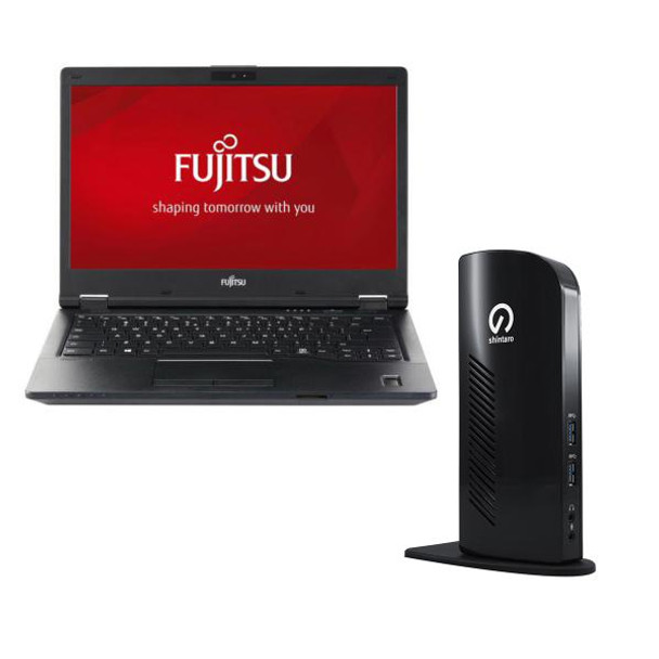 Fujitsu Lifebook E558 i5-8250 and Free Shintaro Blazer Universal Docking Station