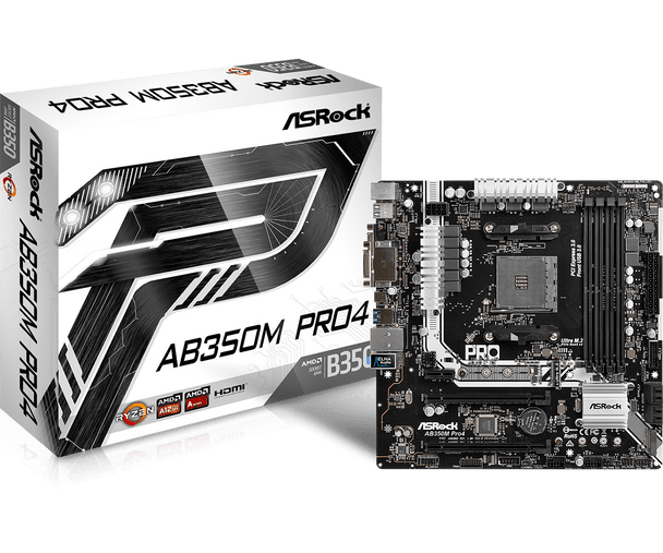 Asrock AB350M Pro4 Motherboard