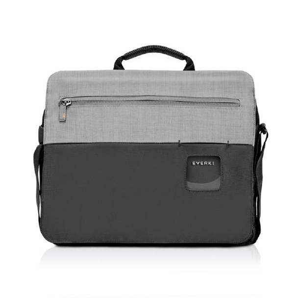 Everki ContemPRO Laptop Shoulder Bag Black, up to 14.1&quot;/ MacBook Pro 15 with Dedicated Tablet/iPad/Pro/Kindle compartment up to 13&quot;