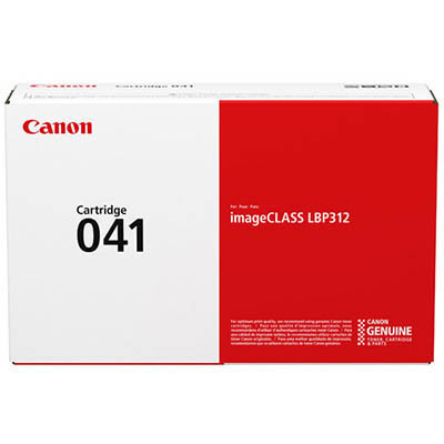 Canon CART041 Black Toner Cartridge Genuine for LBP312X/MF525X