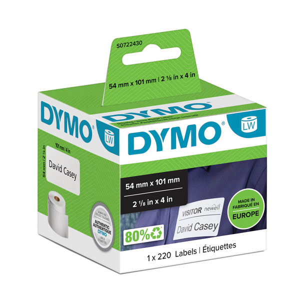DYMO LABEL WRITER LABELS - STANDARD SHIP