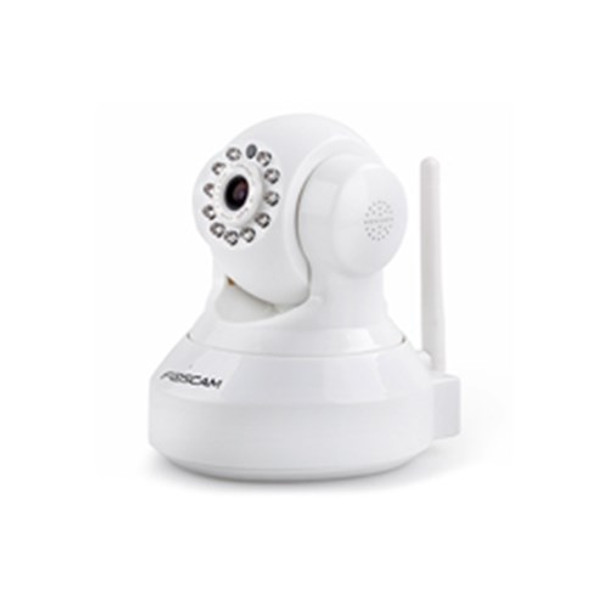 FOSCAM FI9816P-W 1MP 720P 23FPS WIRELESS PAN/TILT, 8M IR, MICROSD, WHITE