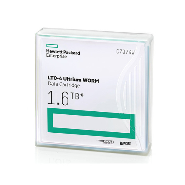 HPE LTO4 Ultrium 1.6TB WORM Data Tape Cartridge