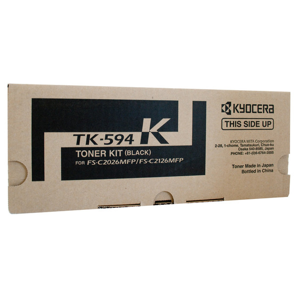 Kyocera Toner Kit - Black For Ecosys Fs-c5250/fs-c2626/fs-c2526/fs-c2126/fs-c2026