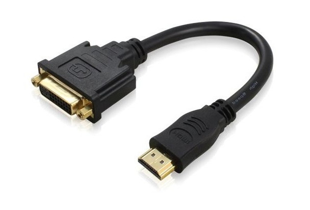 ALOGIC 15cm HDMI (M) to DVI-D (F) Adapter Cable - Male to Female