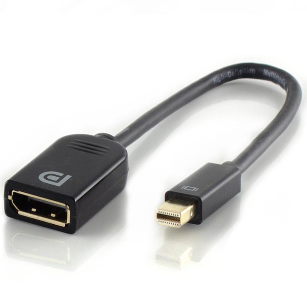 ALOGIC 15cm Mini DisplayPort 1.2a Male to DisplayPort Female Adapter