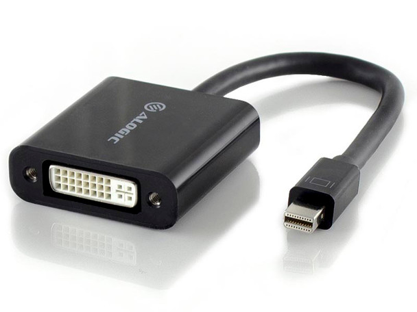 ALOGIC 20cm ACTIVE Mini DisplayPort to DVI Adapter  Male to Female with 4K Support
