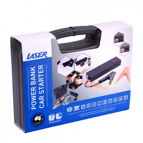 12000mah Emergency Power with Clippers for Car Battery