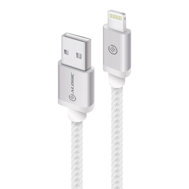 ALOGIC 2m Lightning to USB Cable Mfi Certified - 2m Silver