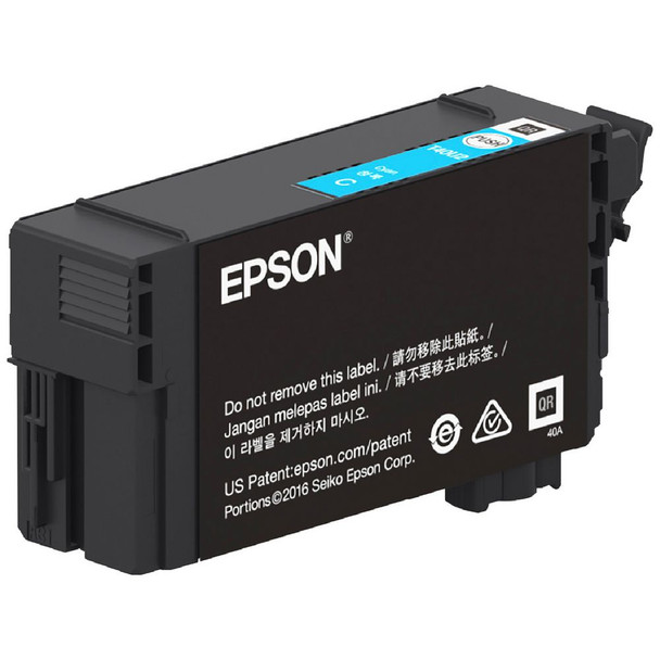 Epson 50ml UltraChrome Cyan Pigment Ink Cartridge Genuine