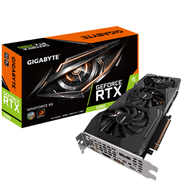 Gigabyte GeForce RTX 2080 Windforce 8GB Graphics Card