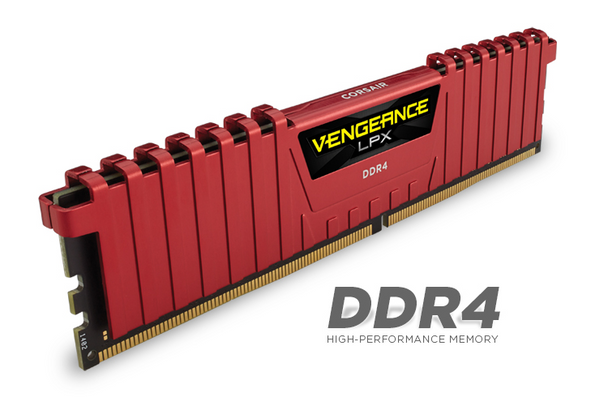 CORSAIR Vengeance LPX 16GB (2x8GB) DDR4 DRAM DIMM 2133MHz Unbuffered 13-15-15-28 Red Heat spreader 1.20V XMP 2.0