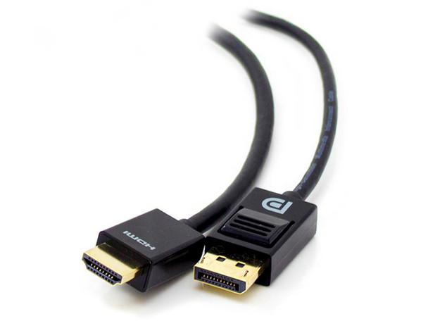 ALOGIC 2m SmartConnect  DisplayPort to HDMI Cable  Male to Male