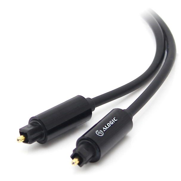 ALOGIC Premium 1m Fibre Toslink Digital Audio Cable  Male to Male