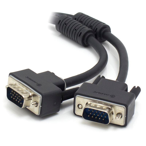 ALOGIC 1m VGA/SVGA Premium Shielded Monitor Cable With Filter  Male to Male  Commercial Packaging