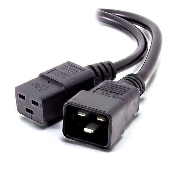 ALOGIC 2m IEC C19 to IEC C20 Power Extension  Male to Female Cable