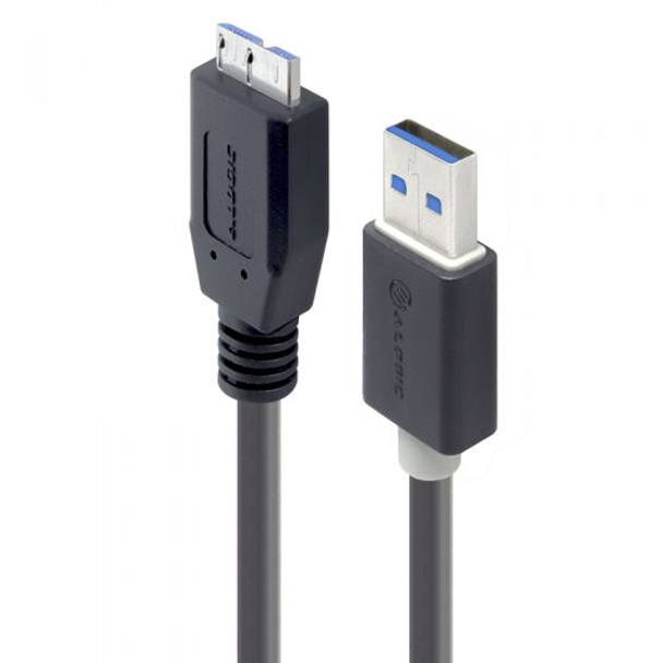 ALOGIC 1m USB 3.0 Type A to Type B Micro Cable  Male to Male