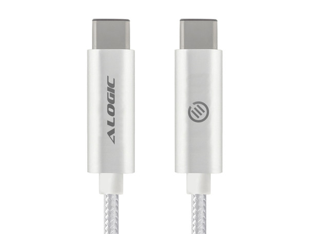 ALOGIC 1m USB 3.1 USB-C to USB-C - Male to Male - Silver